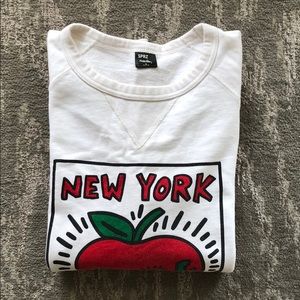 Retro NY Crew Neck Sweater